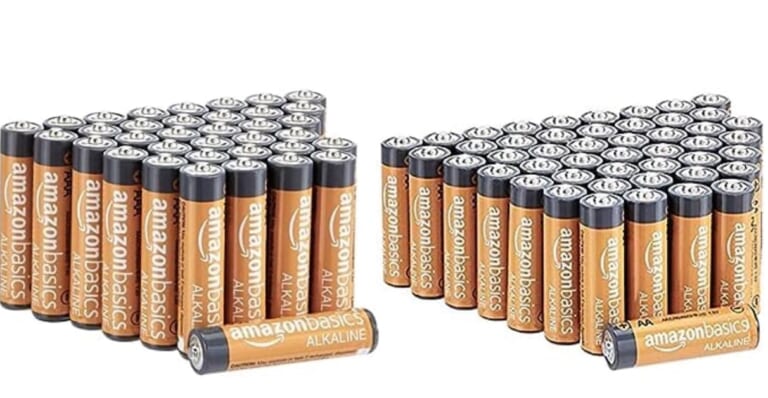 AmazonBasics Alkaline Battery Combo Pack