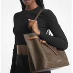 Michael Kors Emilia Large Logo Tote Bag for $99 + free shipping