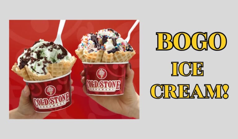 BOGO Coldstone Ice Cream!