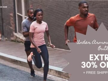 Under Armour | 30% Off + Free Shipping on All Orders