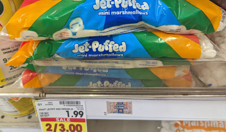 Jet-Puffed Mini Marshmallow Just $1.25 At Kroger