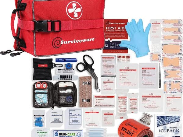 Surviveware Large 200-Piece First Aid Premium Kit for $60 + free shipping