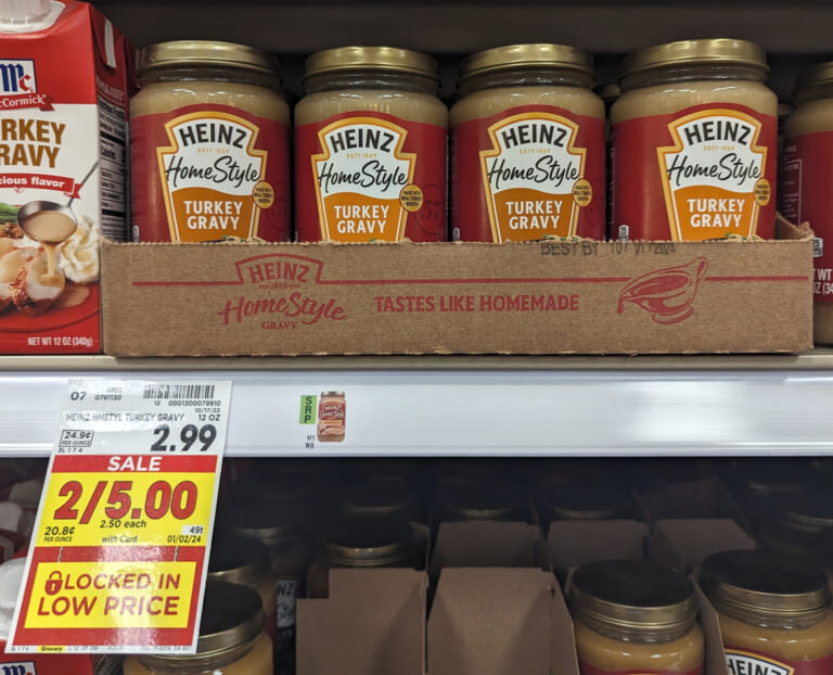 Grab The Jars Of Heinz Home Style Gravy For Just $2.25 At Kroger