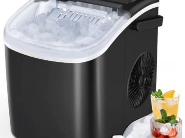 KissAir 26-Lbs Countertop Ice Maker $65.99 Shipped Free (Reg. $129) – Various Colors