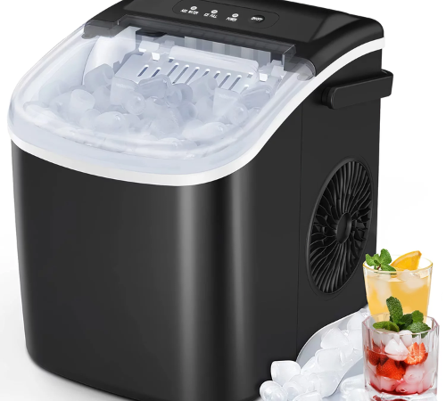 KissAir 26-Lbs Countertop Ice Maker $65.99 Shipped Free (Reg. $129) – Various Colors