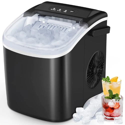 KissAir 26-Lbs Countertop Ice Maker $65.99 Shipped Free (Reg. $129) – Various Colors