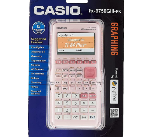 Casio Pink Graphing Calculator $44 Shipped Free (Reg. $85)