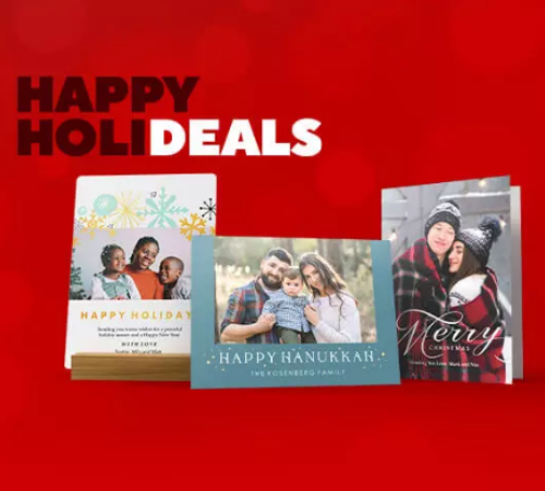 50% off Holiday Cards and Photo Gifts on Staples from $12.50 After Code (Reg. $25+) – 5¢/Card