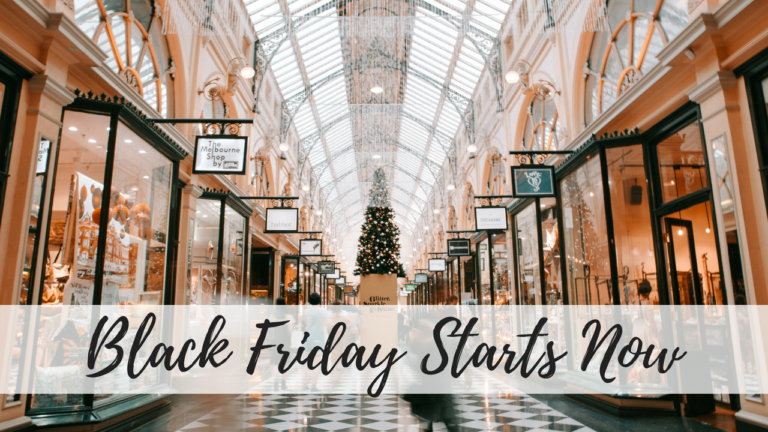 Black Friday Deals | Online Start Times