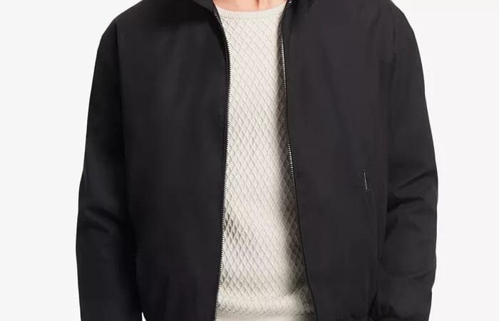 Weatherproof Men's Microfiber Bomber Jacket for $50 + free shipping