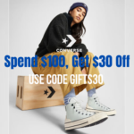 Converse: Spend $100, Get $30 Off with code GIFTS30!