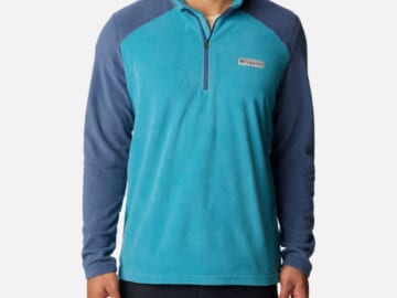 Columbia Men's Lake Aloha Half Zip Fleece Pullover for $18 + free shipping