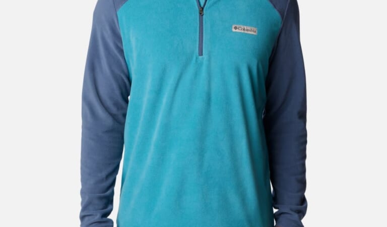 Columbia Men's Lake Aloha Half Zip Fleece Pullover for $18 + free shipping