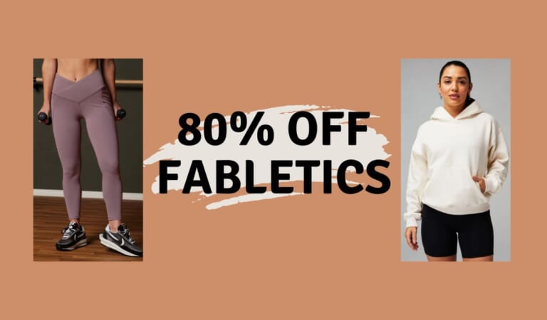 80% Off all Fabletics Items!