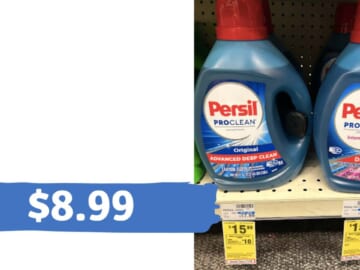 $8.99 Persil Laundry Detergent at CVS