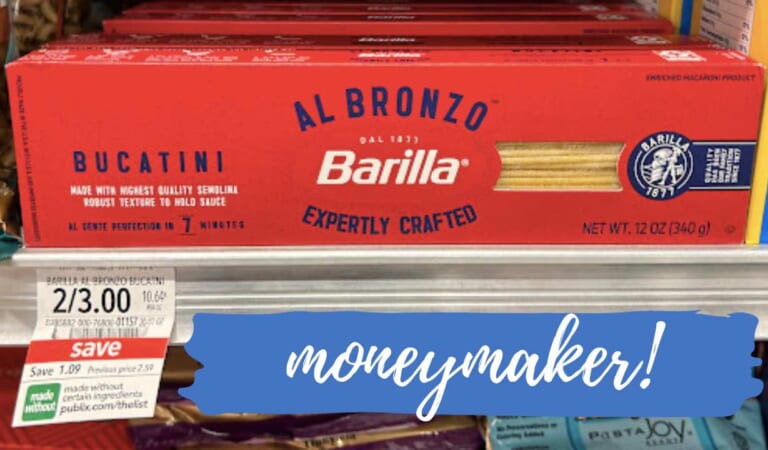 Get Two Boxes of Barilla Al Bronzo Pasta for FREE + Profit!