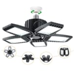 Foldable LED Garage Light for $16 + free shipping