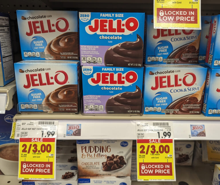 Get Jell-O Pudding And Gelatin Just $1.20 At Kroger