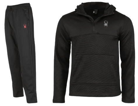 Spyder Men's Hoodie and Pants Bundle for $59 + free shipping