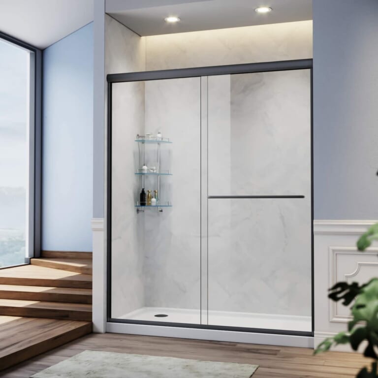 Sunny Shower 54" x 72" Double Sliding Shower Doors from $234 + free shipping