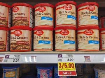 Betty Crocker Frosting Just $1.17 At Kroger