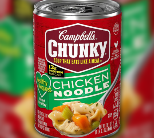 Campbell’s 8-Pack Chunky Chicken Noodle Soup as low as $8.95 After Coupon (Reg. $23.82) + Free Shipping – $1.12/Can