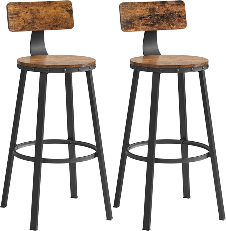 Vasagle 28.7" Bar Stool 2-Pack for $55 + free shipping