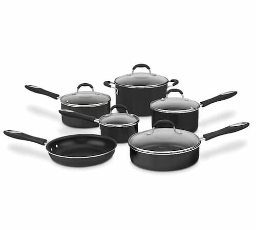 Cuisinart Advantage 11-pc. Nonstick Cookware Set only $63.99 shipped + $10 Kohl’s Cash!