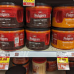 Big Tubs Of Folgers Ground Coffee Just $5.99 At Kroger