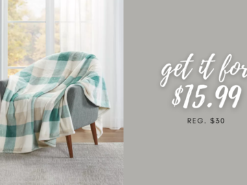 Macy’s Charter Club Cozy Plus Throw $15 (reg. $30)