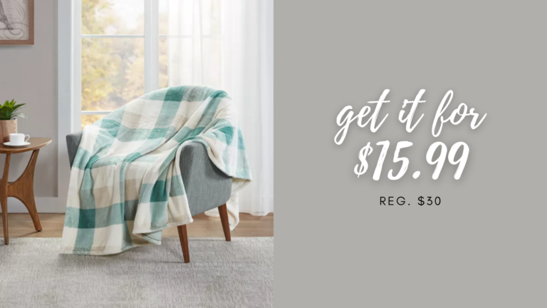 Macy’s Charter Club Cozy Plus Throw $15 (reg. $30)