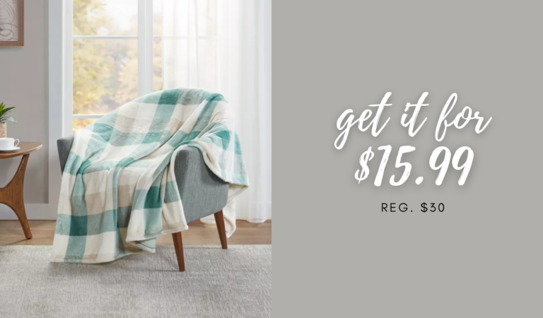 Macy’s Charter Club Cozy Plus Throw $15 (reg. $30)