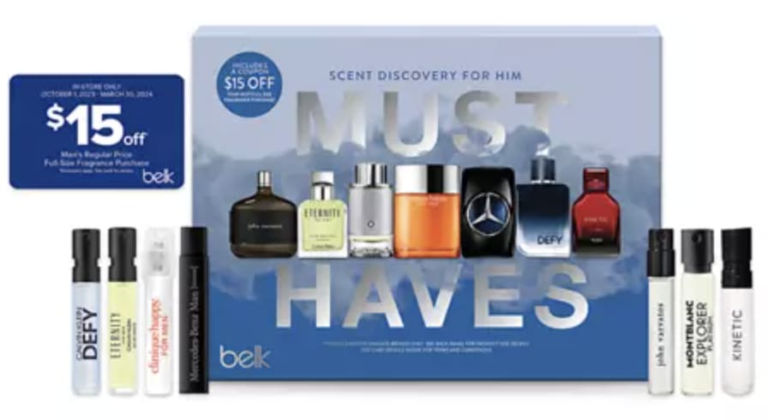 Belk Beauty Scent Discover Must-Haves Sampler Sets for $15 + free shipping w/ $99