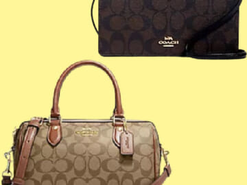 Extra 25% off Coach Outlet Black Friday Deals + Free Shipping