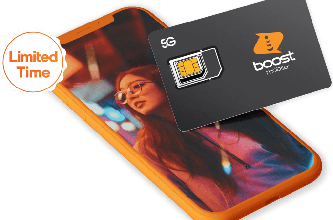 Boost Mobile 5GB 5G/4G Data Plan for $5 per month for 3 months