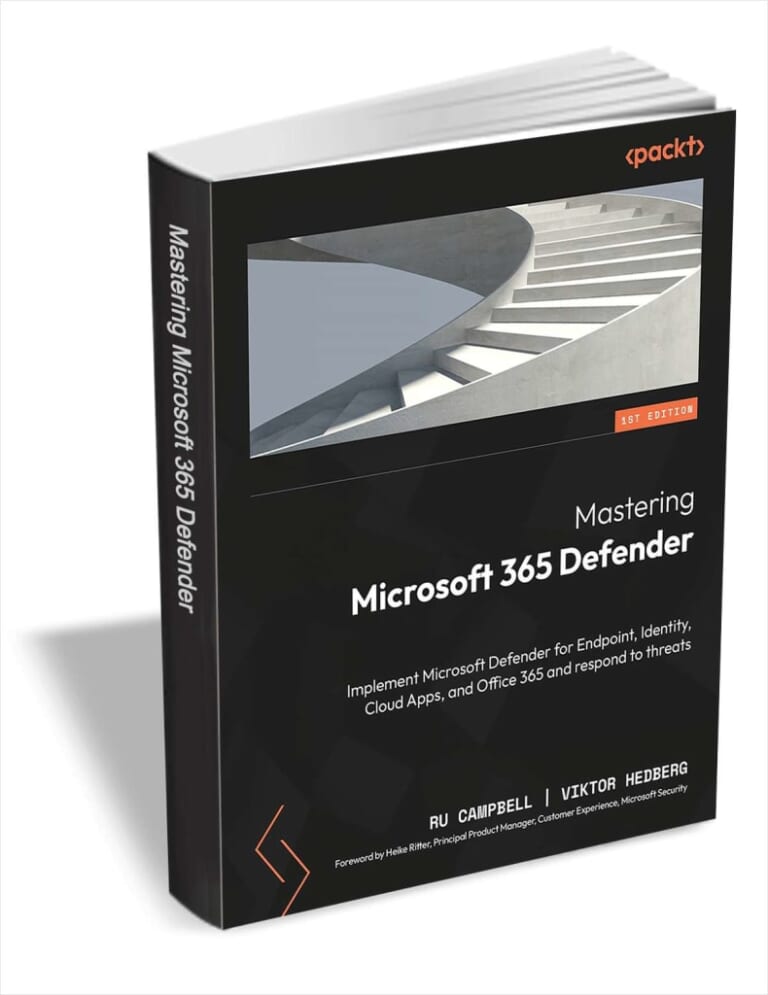 "Mastering Microsoft 365 Defender" eBook for free