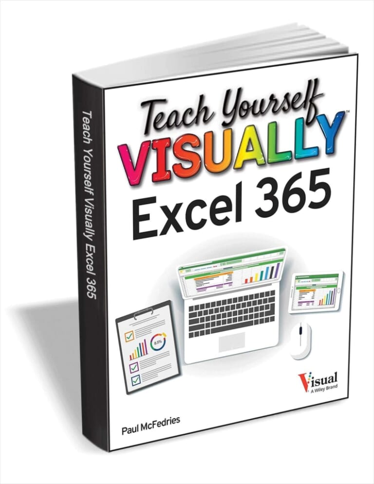 "Teach Yourself VISUALLY Excel 365" eBook for free