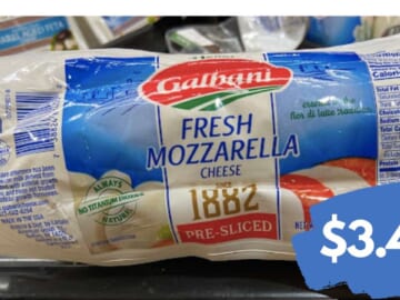 Get 16 oz. Galbani Fresh Mozzarella for $3.49 (reg. $8.99)