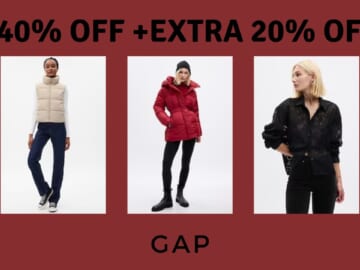 40% Off + Extra 20% Off at GAP