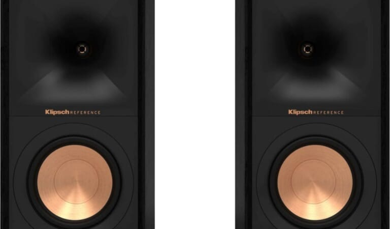 Klipsch Reference Series 5-1/4" 300W Passive 2-Way Bookshelf Speaker Pair for $199 + free shipping