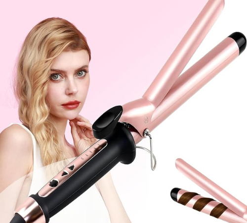 Transform your hair into a masterpiece with this Curling Iron as low as $9.89 After Code + Coupon (Reg. $32.99)