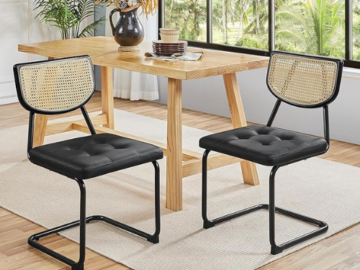 Transform your dining space into a haven of style and comfort with these Dining Room Chairs Set of 2 for just $79.99 After Coupon (Reg. $99.99) + Free Shipping