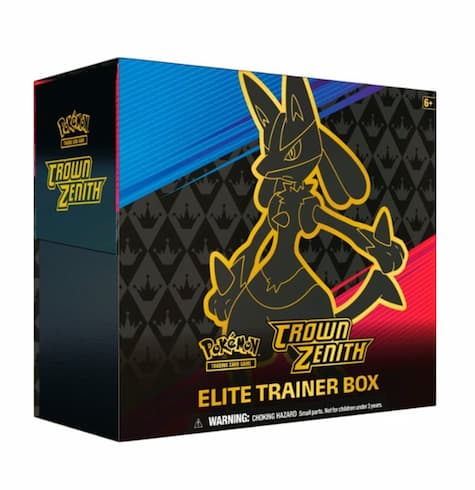 Pokémon Trading Card Game: Crown Zenith Elite Trainer Box only $34.99 (Reg. $50)! {Early Black Friday Deal}