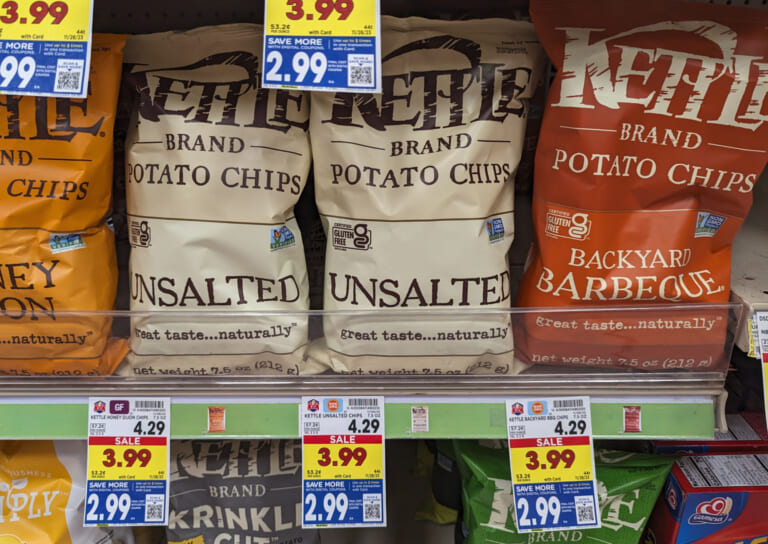 Kettle Brand Potato Chips Just $2.99 At Kroger