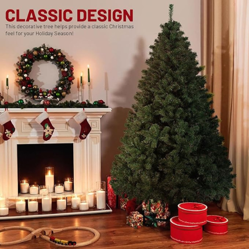 Premium Spruce 6Ft Holiday Artificial Christmas Tree $36 After Code (Reg. $80) + Free Shipping