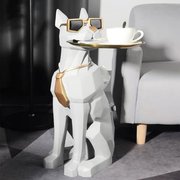 Dog Sculpture Side Table for $109 + free shipping