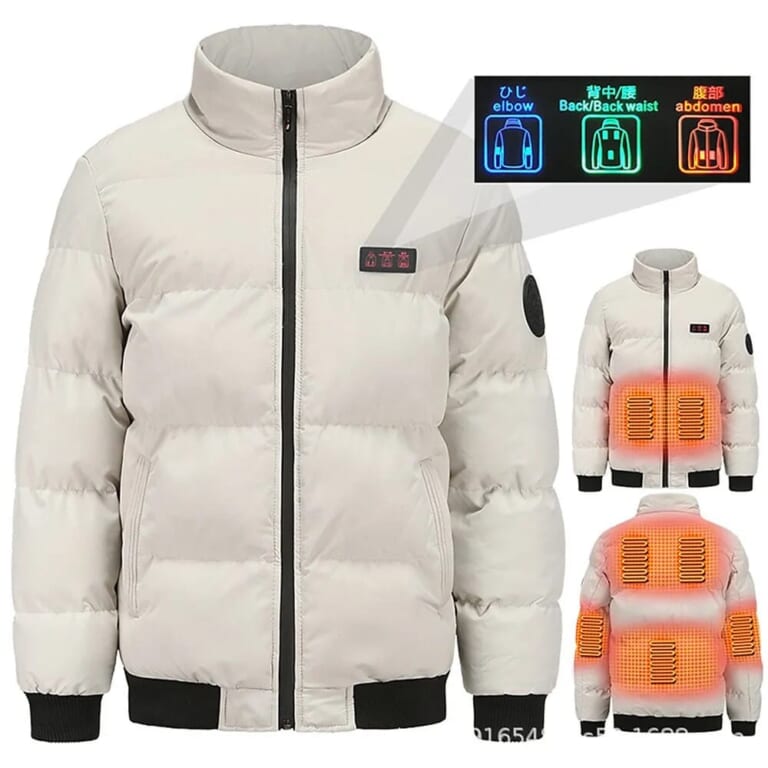 Unisex USB Heated Jacket for $32 + $10 s&h