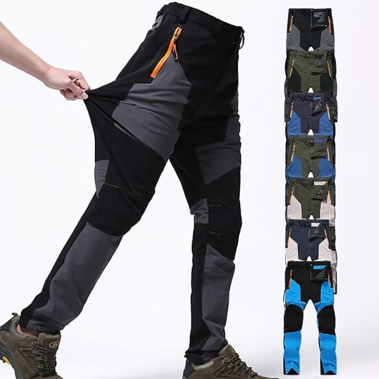 Men's Cargo Hiking Pants for $12 + $6 s&h