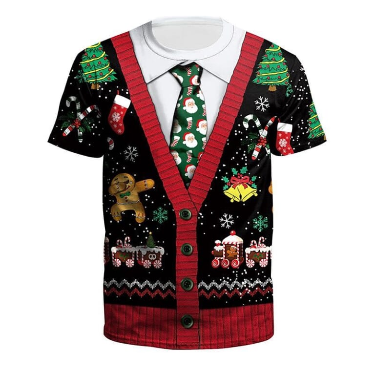 Men's Christmas Graphic T-Shirt for $11 + free shipping