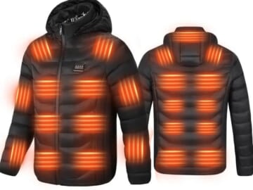 Men's Heated Jacket for $36 + free shipping